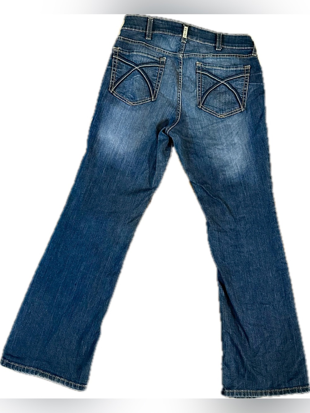 Ariat Real Rosa Jeans Perfect Rise Bootcut Stretch, 33 R, Ranch Ride Rodeo - Picture 3 of 13